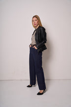 Pantaloni Donna in Denim Gamba Dritta