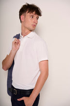 Polo uomo in piqué di cotone