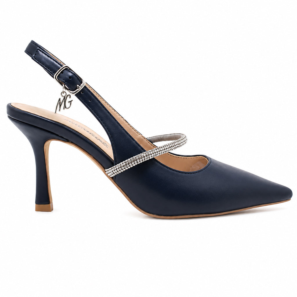 Scarpa donna con tacco slingback
