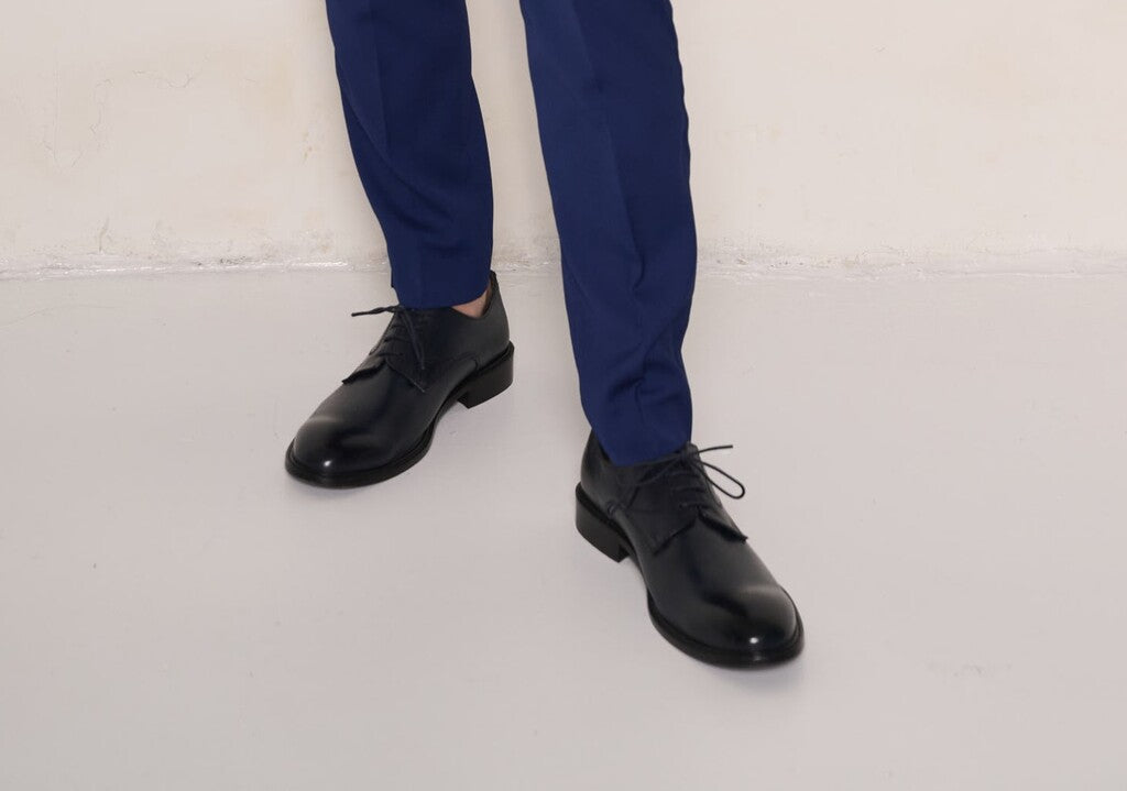 Scarpa Derby blu