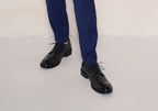 Scarpa Derby blu