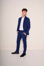Scarpa Derby blu