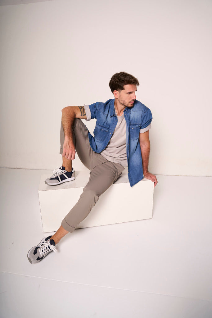 Sneakers Marina Militare grigio-blu