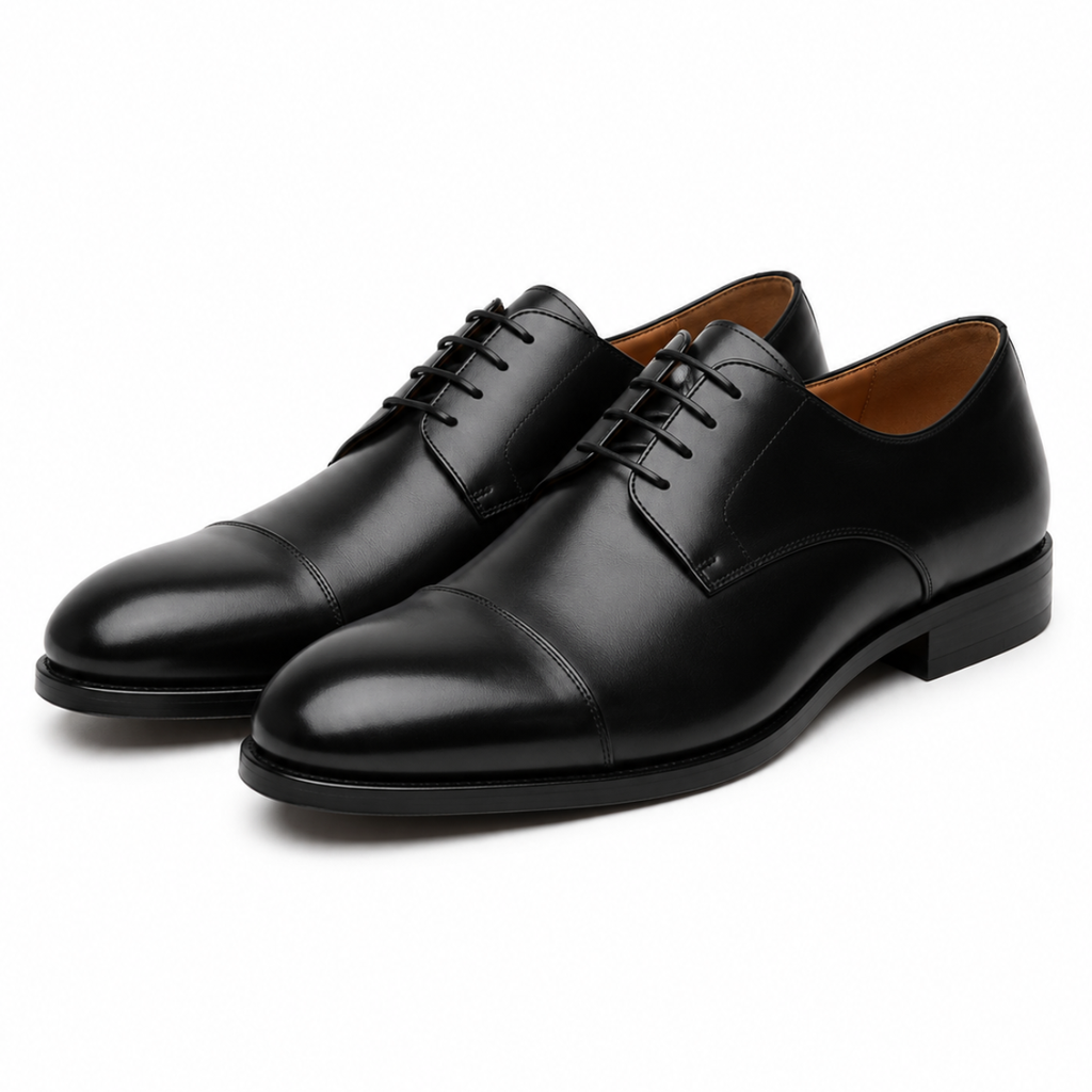 Scarpa Uomo in Pelle Allacciata