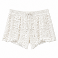 Short Traforato con Coulisse Donna