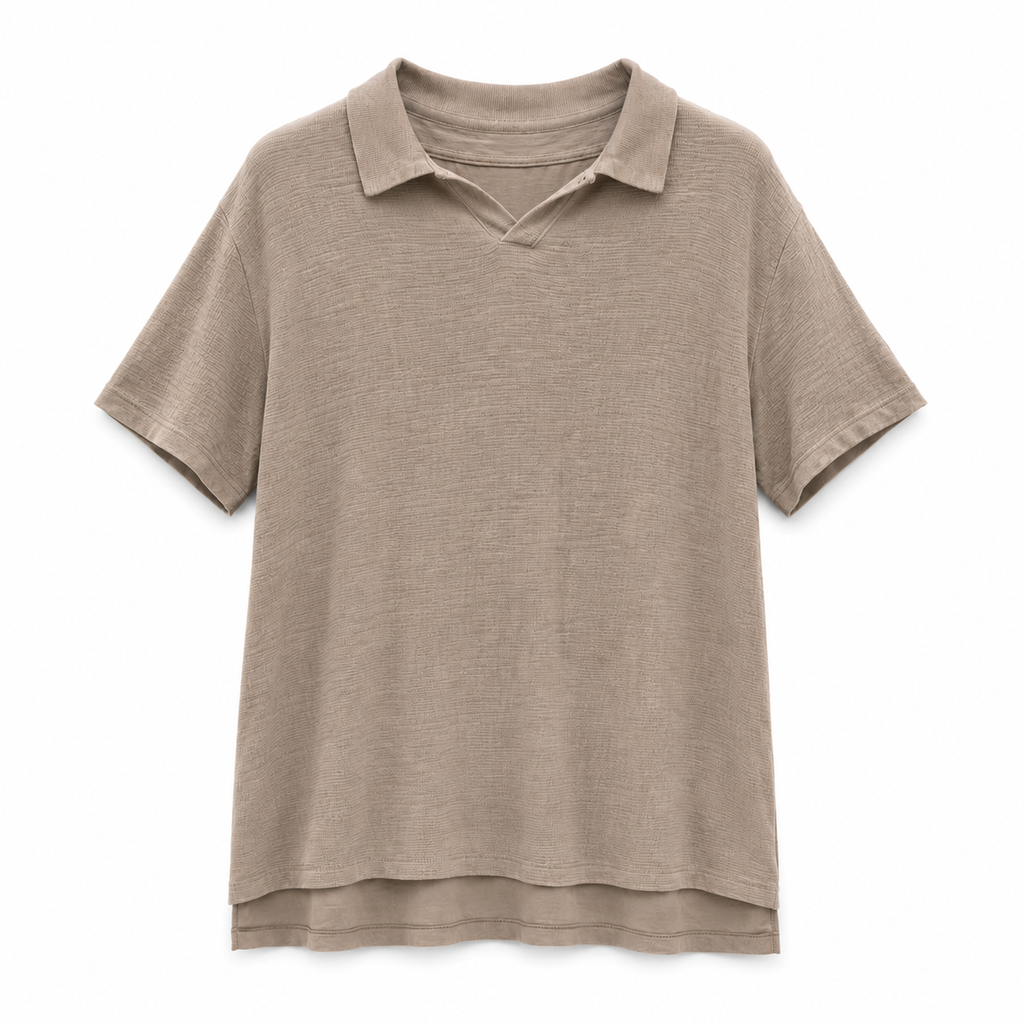 t-shirt uomo in jersey testurizzato