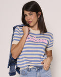 T-shirt “Dolcezza” a righe