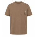 T-shirt fango con taschino