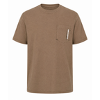 T-shirt fango con taschino
