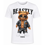 T-shirt con stampa orso