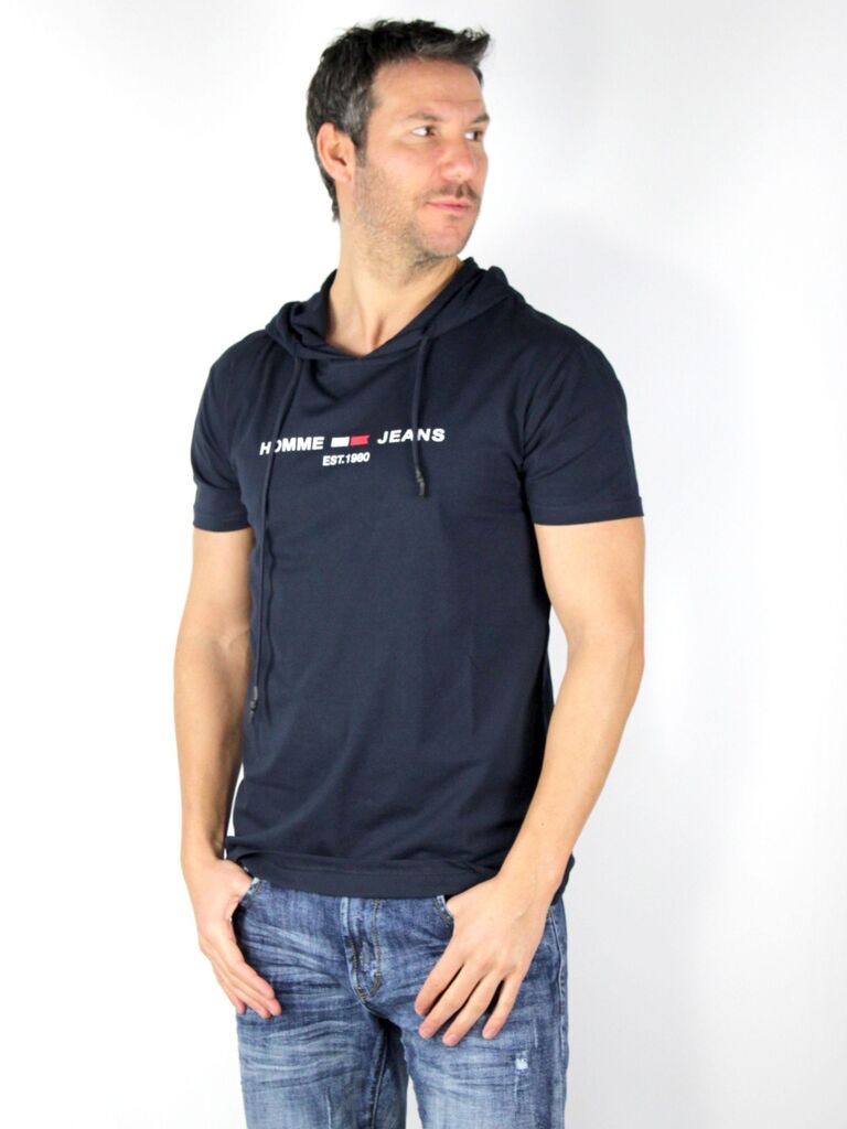 T-shirt con cappuccio
