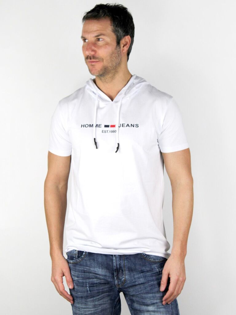 T-shirt con cappuccio