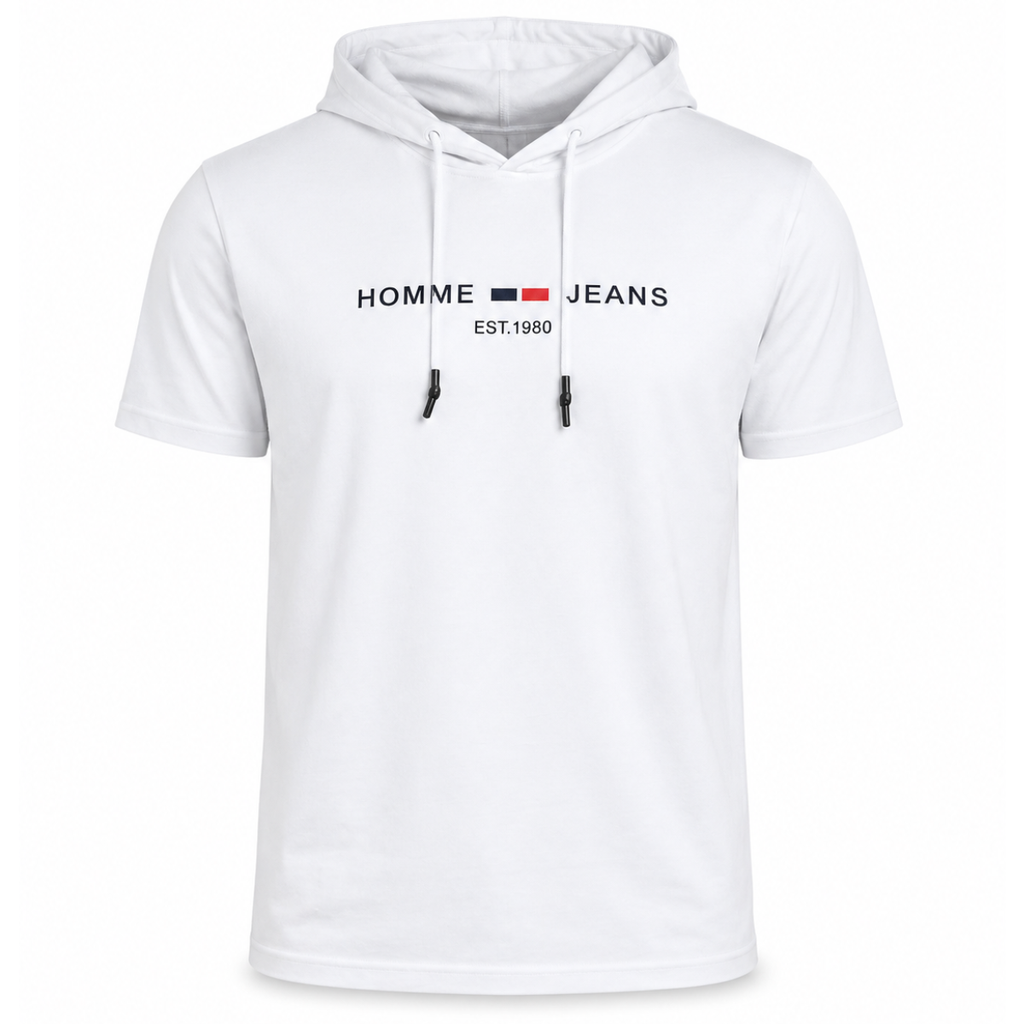 T-shirt con cappuccio
