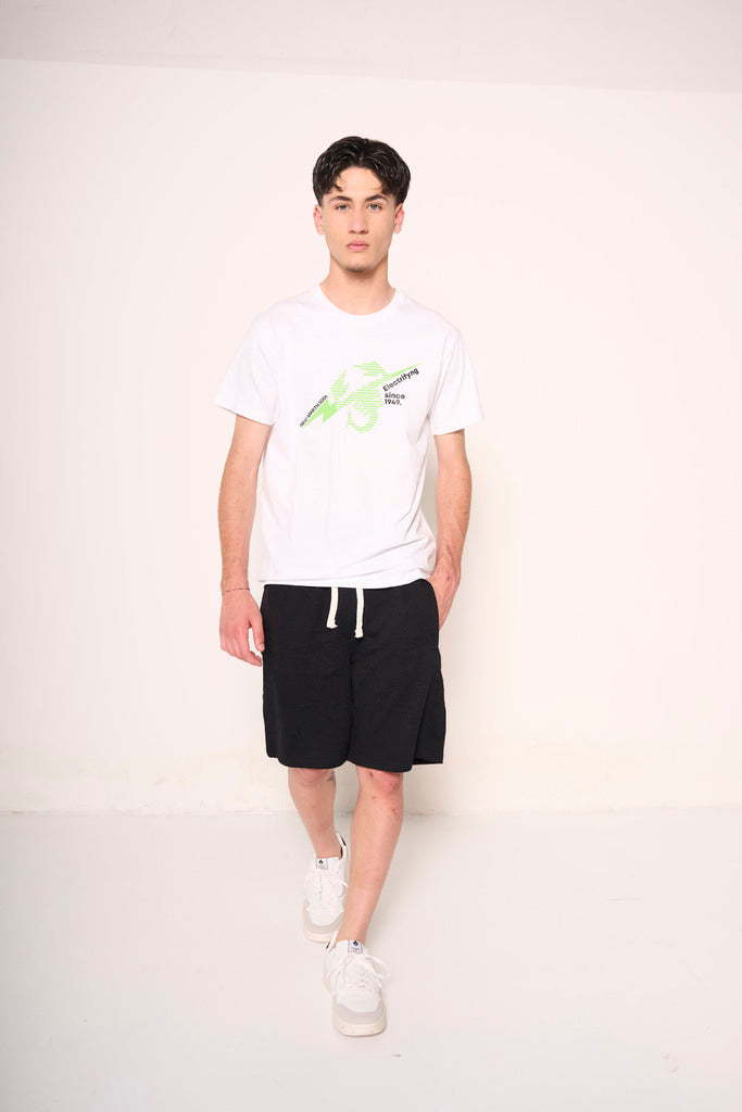 T-shirt bianca Abarth