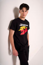 T-shirt Abarth uomo nera