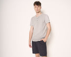 T-shirt Henley uomo