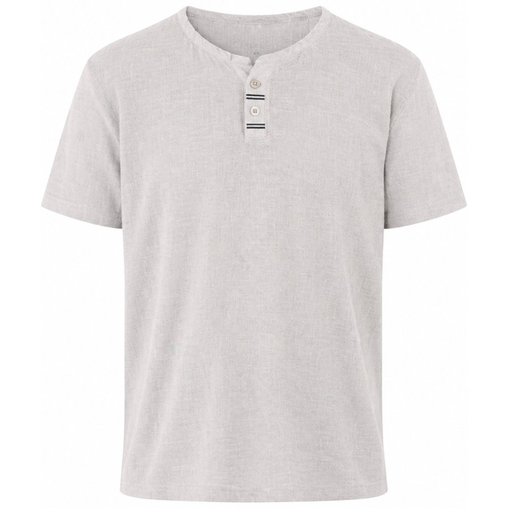 T-shirt Henley uomo