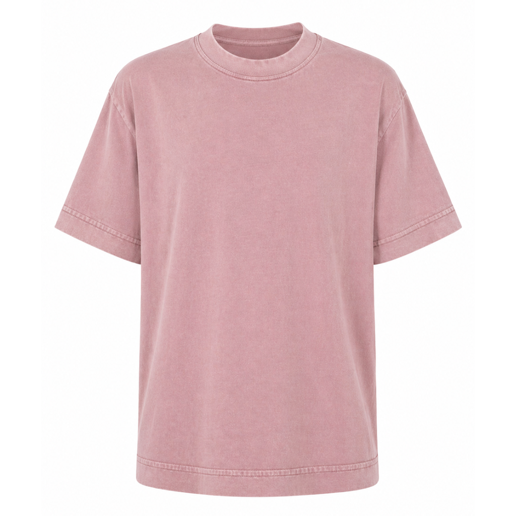 T-shirt oversize finta rovinata