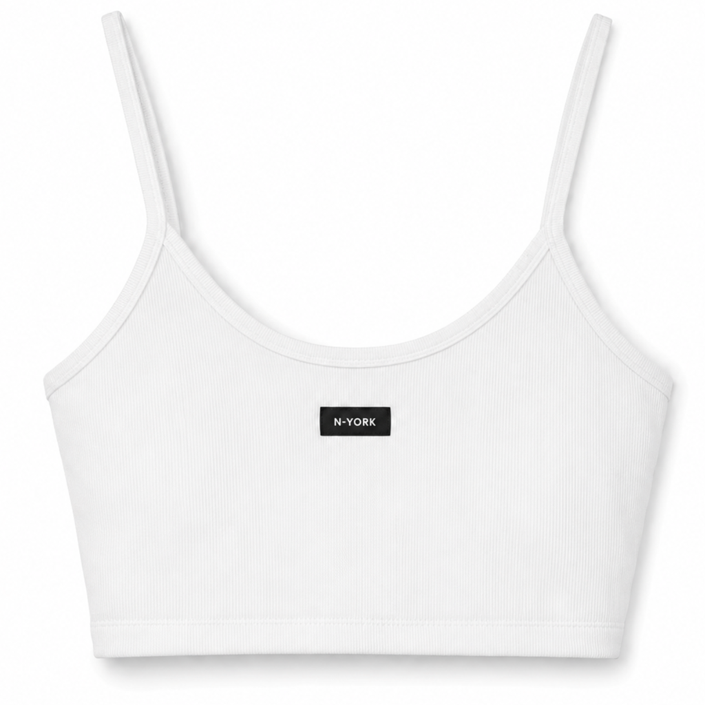 Top bianco Soft Fit