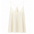 TOP CON SPALLINE E PAILLETTES