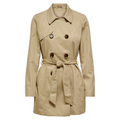 Trench donna doppiopetto con cintura