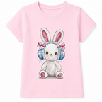 T-SHIRT GIROCOLLO BAMBINA