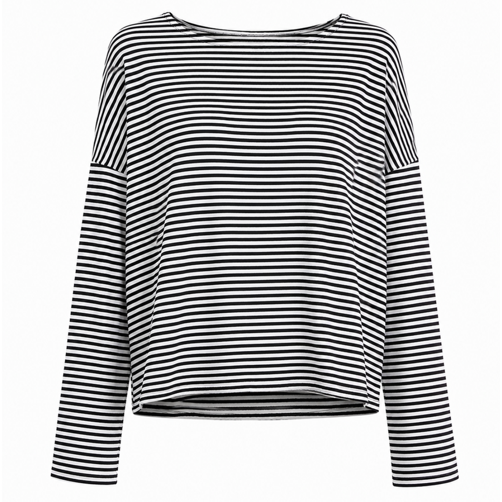 T-SHIRT OVER RIGATA