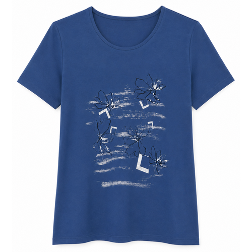 T-SHIRT CON STAMPA DONNA