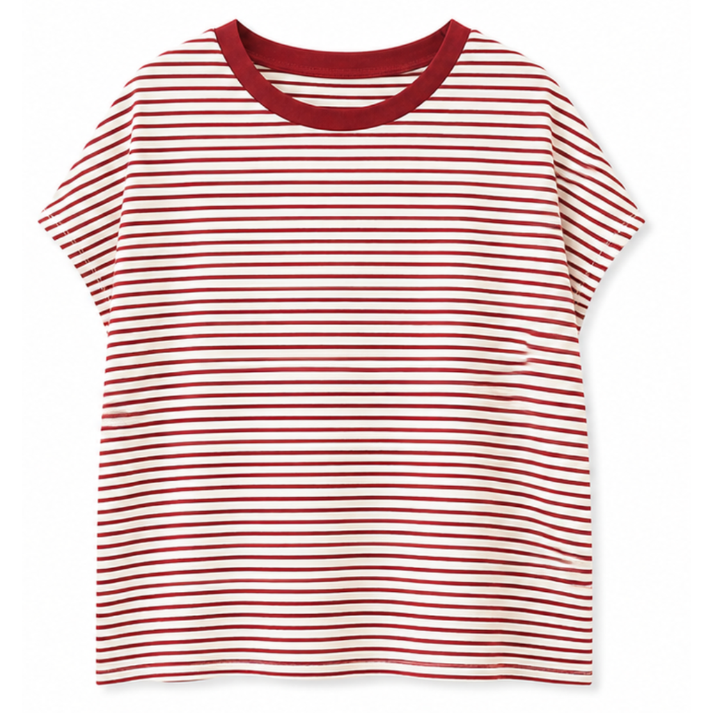 T-SHIRT RIGATA MEZZA MANICA