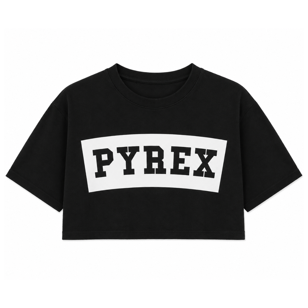 T-SHIRT CROP PYREX