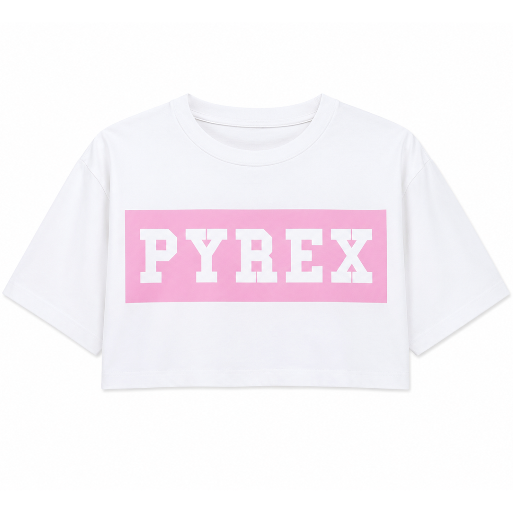 T-SHIRT CROP PYREX