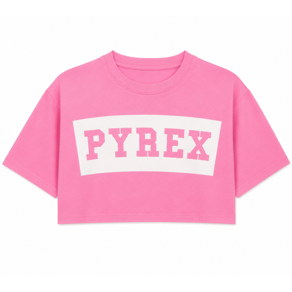 T-SHIRT CROP PYREX