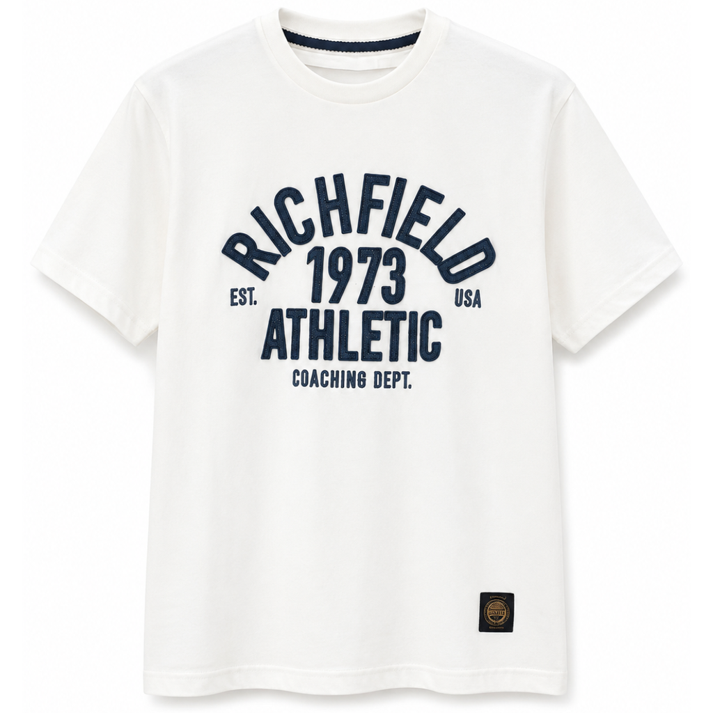 T-SHIRT CON SCRITTA