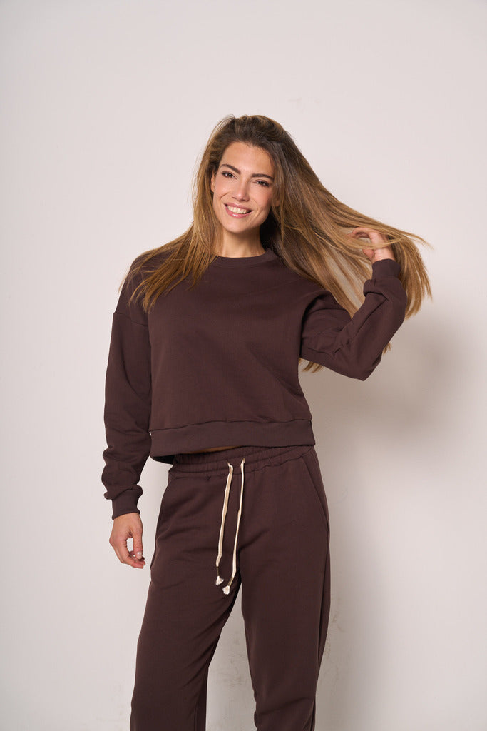 Felpa Donna Girocollo