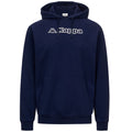 Felpa Kappa con cappuccio e logo frontale