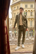Pantalone uomo tuta con coulisse
