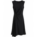 Abito Donna Drappeggiato Elegante