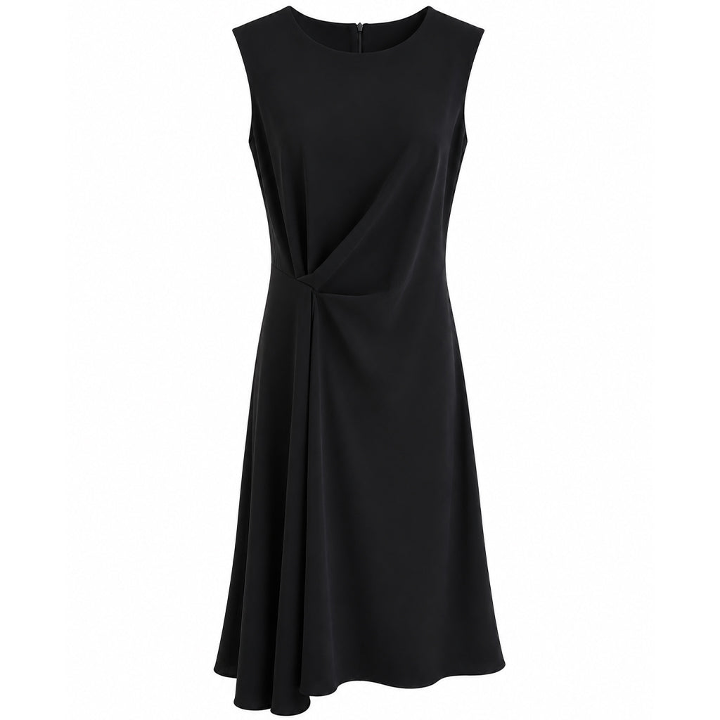 Abito Donna Drappeggiato Elegante